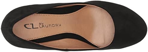 CL by Chinese Laundry Women's NIMA-W Super SUED Pump, Black, 6 Wide | Image 4