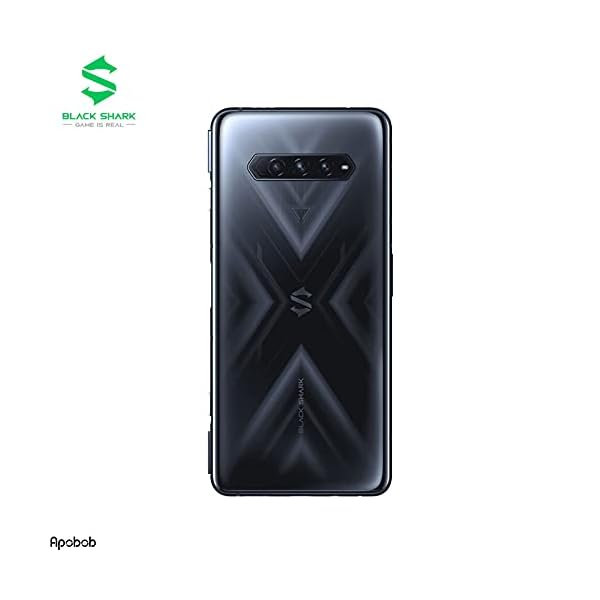 Black Shark 4 Gaming 5G Unlocked Smartphone, 8+128GB 6.67 inch FHD Cell Phone, Android 12 Snapdragon 870 Mobile Phone, 48MP Rear Camera System, 270HZ Touch Reporting Rate Celulares (Black)