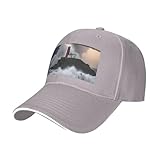 Matériau : fabriqué à partir de polyester, le bonnet imprimé phare en tempête dispose d'un tissu légèrement épais avec une texture ferme, offrant une durabilité durable tout en conservant la respirabilité grâce aux aérations en maille.