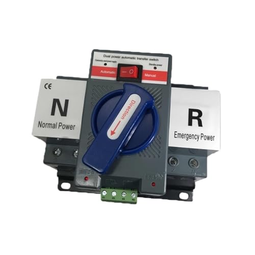 Interruptor de alimentación de respaldo 2P 63A para evitar cortes de luz con ATS