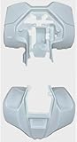Front and Rear Plastic Body for Suzuki LT80 & Kawasaki KFX80 Black (White)