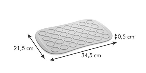 Tescoa 629554 Stapo per Pane in Cassetta, Silicone, 12 x 7 x 22 c