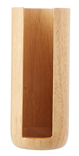 Distribuidor de algodón de desmaquillar de Madera Cover