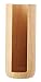 Opportunity 42B13041100 Distributeur de Coton Disque Bois Beige 7 x 7 x 17 cm