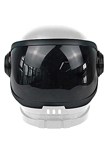 space helmet visor - UNDERWRAPS Halloween Costume Adult Space Helmet Accessory with Movable Visor White