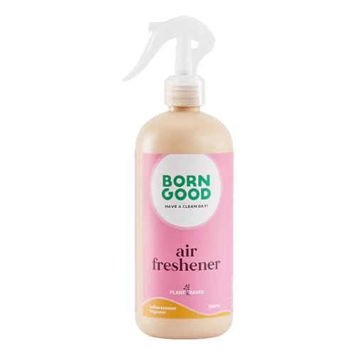 Born Good Plant Based Air freshener Spray for Home And Office, Indian Summer Fragrance, Biodegradable and Non-Toxic - 500 ml (B0D6GT4N77) Amazon Price History, Amazon Price Tracker
