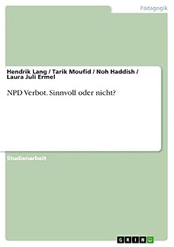 Paperback NPD Verbot. Sinnvoll oder nicht? [German] Book