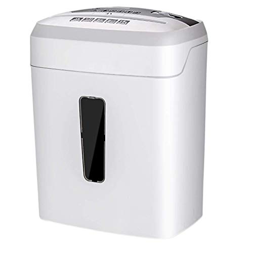 Aktenvernichter mit Sicherheitsschloss für den Heimgebrauch, 6 Blatt, tragbares Altpapier Manuelle Hackmaschine Vertraulichkeitsstufe 4