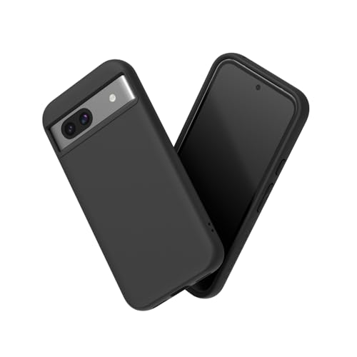 Coque Pixel 8a RhinoShield SolidSuit Noire pour Capturer la Vie Sans Crainte