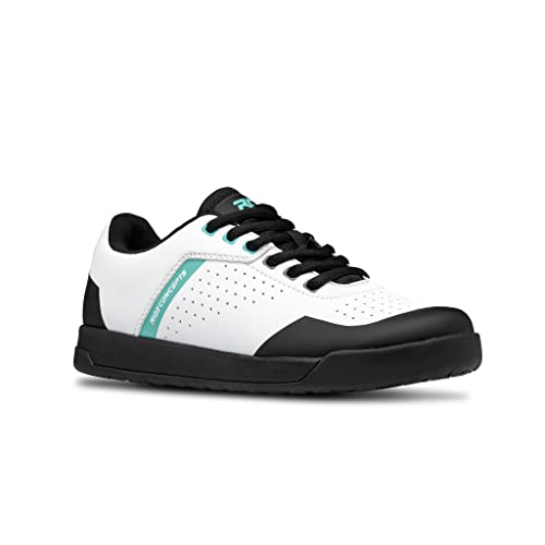 Zapatillas de ciclismo RIDECONCEPTS Hellion Elite Mujer Blanco/Aqua UK 8 para MTB