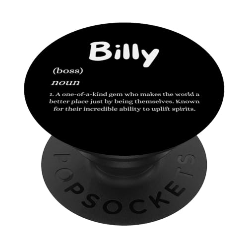 Billy definition uplifting personalized first name billys popsockets adhesive popgrip