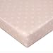 Crib Bedding Set by Glenna Jean | Baby Girl Nursery + Hand Crafted with Premium Quality Fabrics | Includes Quilt, Sheet and Bed Skirt with Pink and Ivory Accents