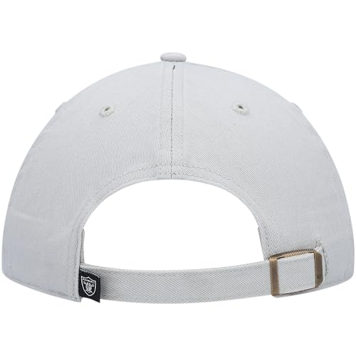 Las Vegas Raiders MVP Charcoal Gray Tonal Defrost Hat Cap Adult Men's Adjustable miniatura 4