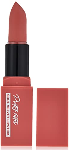 Touch in Sol Pretty Filter Soul Velvet Lipstick 3.5g - Long Lasting Hydrating Formula Semi Matte Lipstick, Daily Natural Lip Color with Romantic Look (#2 Melrose Pink)
