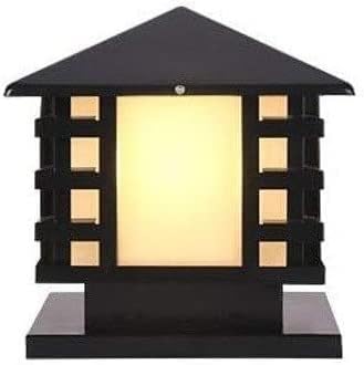 Scpantkend Outdoor Post Lights Pool Lantern Lighting Armatuur E27 Wandlamp Post Lamp Binnenplaats Outdoor Kolom Lamp Gate Villa Garden Park IP55 Waterdichte deurpost lamp landschap kolom licht straatlantaarn hek