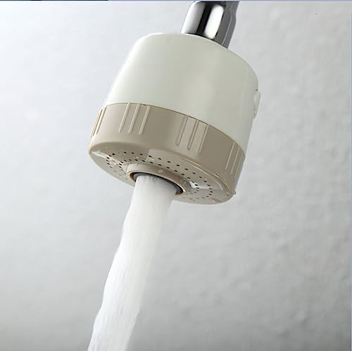 Image of GLUN 360 Rotation Kitchen Sink Faucet Extender Spouts Shower 3 Showers Level Adjusting Water Faucet for Saving water Pack of 1