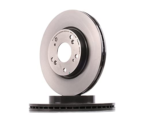 2X Brembo Disco Freno Anteriore Ø282Mm Altezza: 47Mm Spessore: 23Mm Ventilazione Interna 09.A455.11 Compatibilità Con Honda Civic Viii Hatchback Fn, F