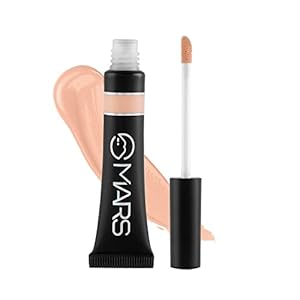 MARS Seal the Deal High Coverage Concealer | Lightweight & Creamy Formula | Easy to Blend (10.0 gm) (Creamy Beige)