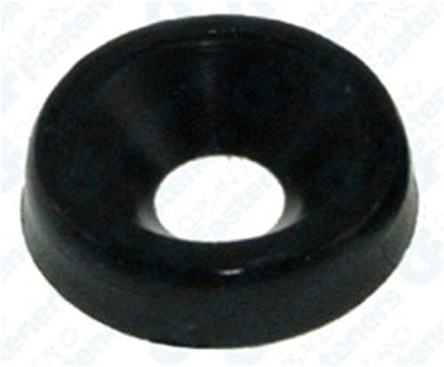 50#12 Nylon Finishing Washers - Black