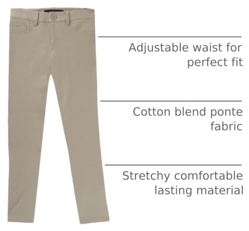 Image of French Toast Girls' Stretch Skinny 5 Pocket Knit Pant