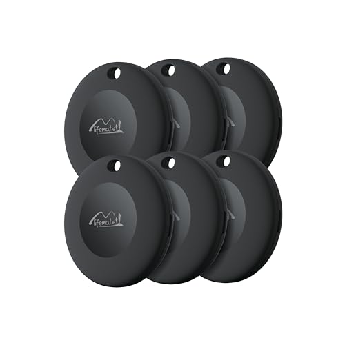 Lifemate Life Tag Android 6-Pack, Bluetooth Traceur Intelligent Compatible avec “Localiser de Google”, Étanche Android Suitcase Tracker et Android Traceur...