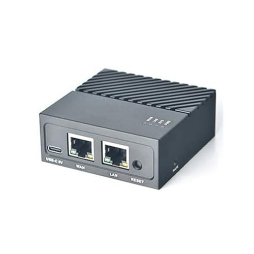 Avrpqiwy NanoPi R4SEミニルーター、4G+32G EMMC、デュアルGbpsイーサネットポート、ゲートウェイ機能搭載の3399、USB3.0を2ポート備えています。