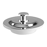 Lotsdonxia Universeller Badewannenstöpsel, Easy-Pull-Design, Edelstahl und Silikon, Stopper für...
