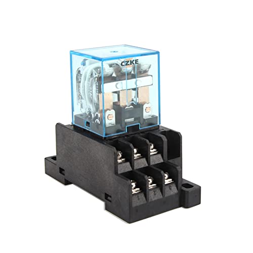Relais électromagnétique miniature LY3NJ avec douille PTF11A pour montage rail