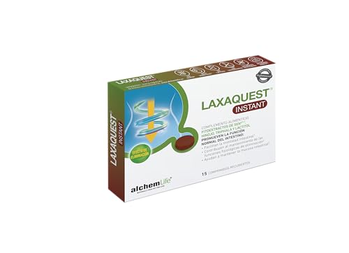 LAXAQUEST® INSTANT – Laxante Natural Rápido con Triphala | Complemento Alimenticio para el Tránsito Intestinal | 30 Cápsulas