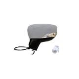 96302-5FA0B / 96374-5FA8D Repiauto Retrovisor eléctrico Izquierdo imprimado Compatible con Nissan Micra K14 Desde 2017