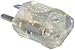 Master Electrician 09907ME NEMA 515P 15A Clear Lighted End Electrical Plug Grounding Adapters
