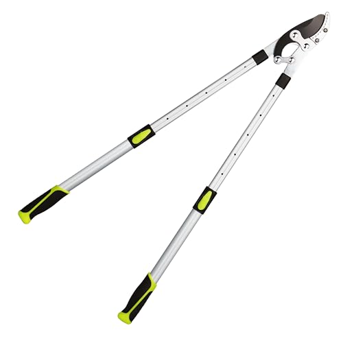 YRTSH Loppers for Tree Trimming Heavy Duty Branch Cutter with Compound Action, Effortless Tree Pruner Extendable 28-41' Loppers for Gardening, Long Handle Pruning Shears with 2' Clean Cut Capacity