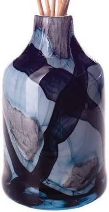 Amelia Art GlassReed Diffuser Apothecary in Arctic Storm, Multicolor