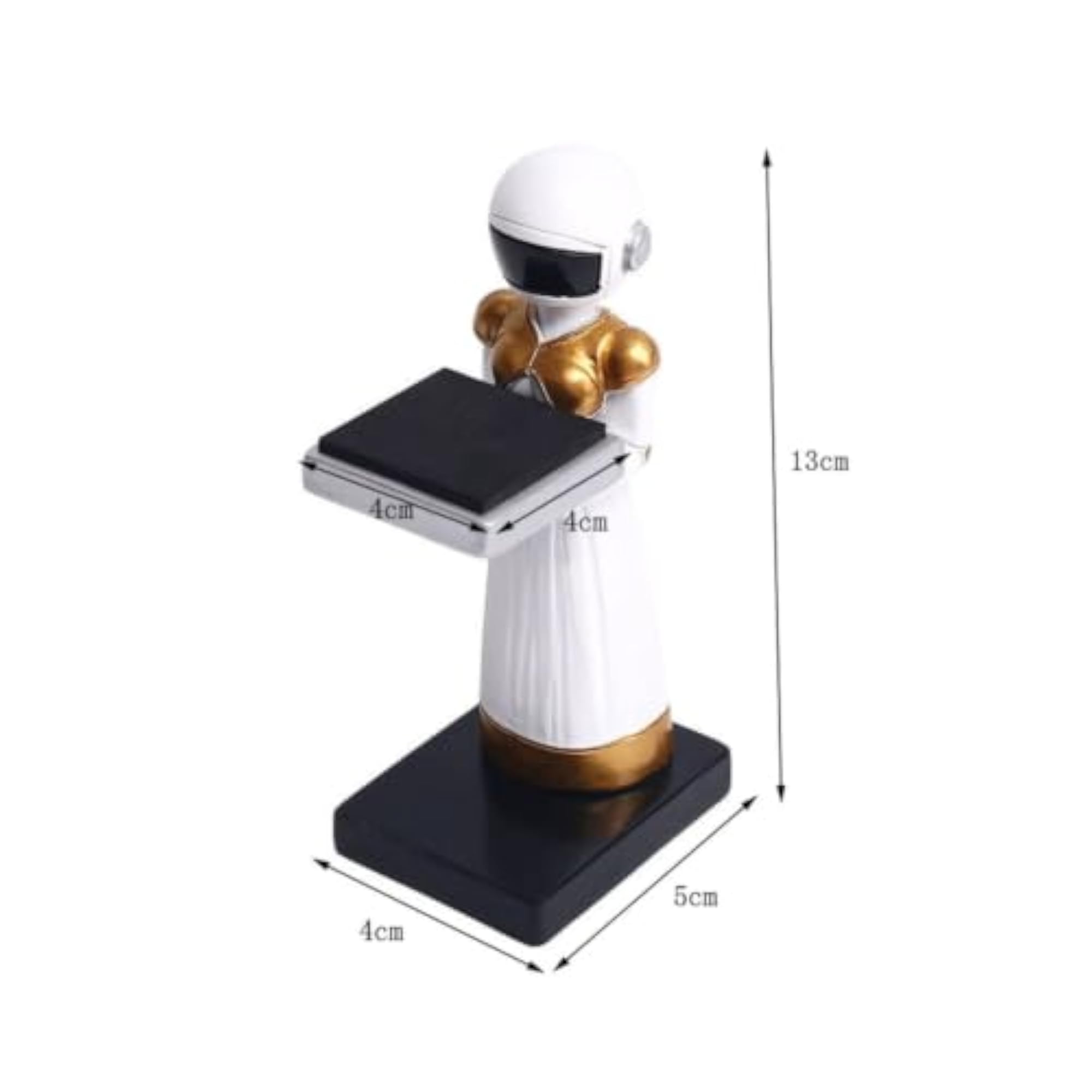 Compact Decorative Figurine Tray Tabletop Watch Stand