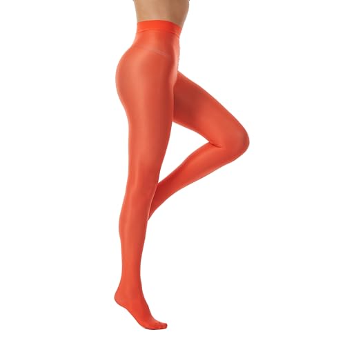 Image of Frola Shaping Tights for Women 70D Shimmery Pantyhose for Dance Ballet Glitter Socks