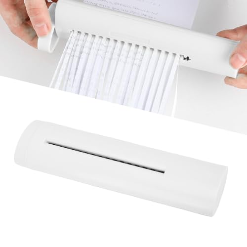 JTLB Mini Hand Shredder Portable Manual Document Shredder Small Paper...