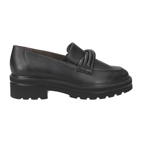 Paul Green Mocasines y mocasín 1123-006 - Piel Lisa Negro Mujer, Negro , 37.5 EU