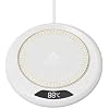 Smart Coffee Mug Warmer with LCD Display, 3 Temperature Settings, 24-Hour Heating,White