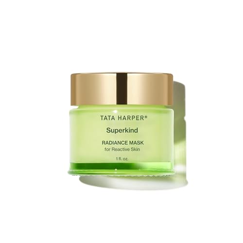 Tata Harper Superkind Radiance Mask, Gentle Glow Mask for Sensitive Skin, Skin Barrier Support, Hypoallergenic Skincare, Fragrance Free, Natural Skincare, Dermatologist Tested, Vegan, 30ml
