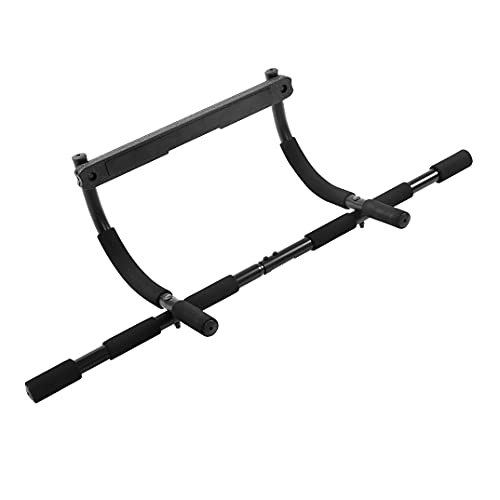 JFIT Multi-Grip Chin-Up Bar with 12 Padded Grips, Holds up to 300 LB