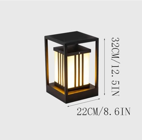 Lyse Decor Outdoor Gate Lights, Gate Lamp for Home Entrance, Boundary Light, Pillar Light, Outdoor Decoration Lamps (Pack of 1)