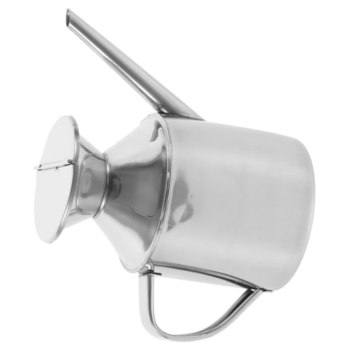 Mobestech Botella Dispensadora De Salsa Aceite Inoxidable Multifuncional Para Cocina y Restaurantes De Vinagre Con Práctico