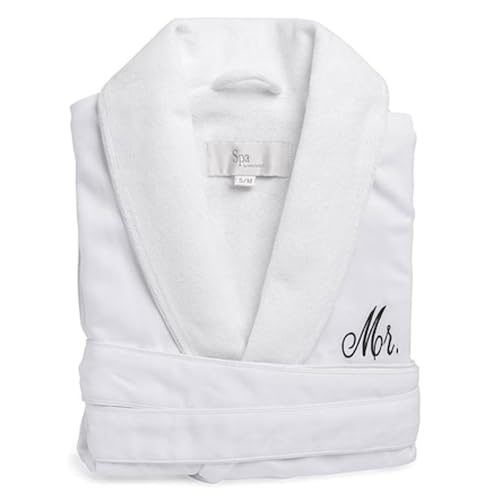 Personalized Luxury SPA Robe for Wedding, Anniversary, Custom, Embroidered, Monogrammed Robe for Couples2