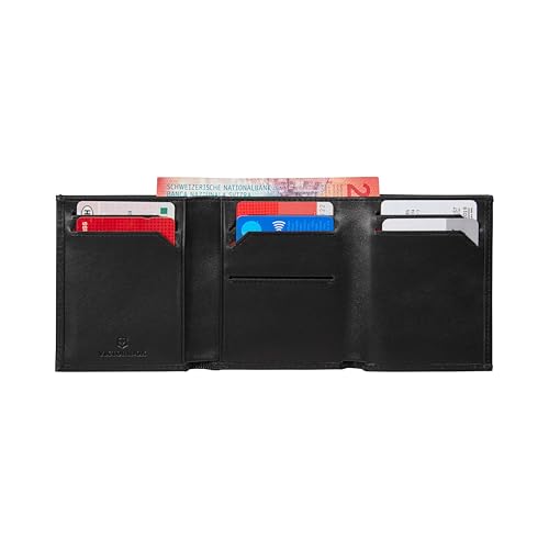Image of Victorinox Altius Alox, Tri-Fold Wallet, Black (611574)