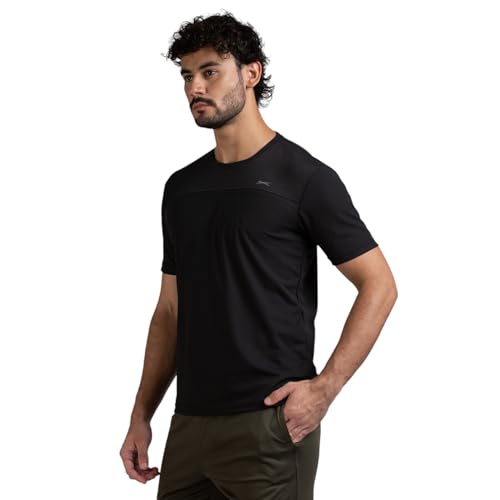 Image of Black Panther Mens Polyester Acti Fit Half Sleeve T-Shirt