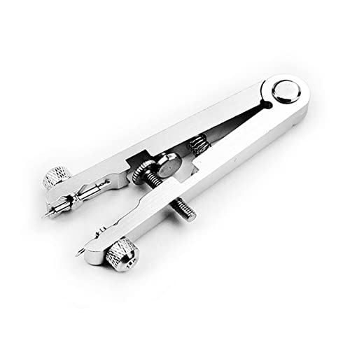 Juego de herramientas de reparación de relojes con alicates de barra de resorte, puntas duraderas para extracción de correa y fijación de correa, kit de reparación completo para mantenimiento de