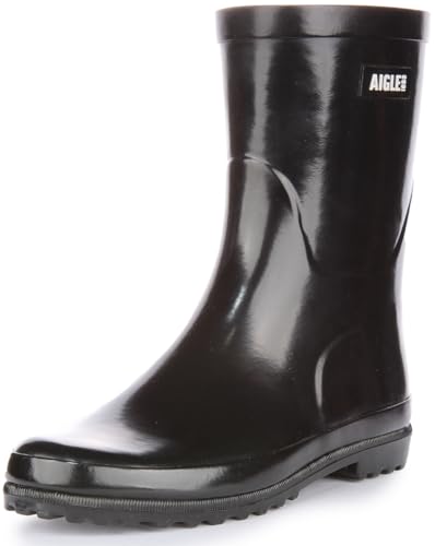 Aigle Women's Eliosa Bottil Noir Rain Boot, schwarz, 41 EU