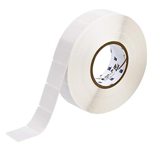 Etiquetas de vinilo autolaminadas para evitar borrones en cableados, 1.5 x 1.5 pulgadas 1