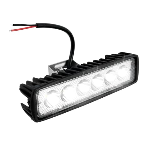 Feu circulation diurne à projecteur universel 6 LED pour conduite sécurisée en voiture et camion