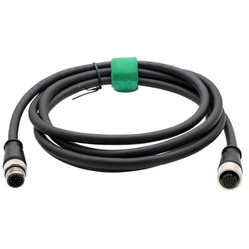 Cable M12 de 17 pines compatible con Cognex In-Sight 3D-L4000 para procesamiento de imágenes